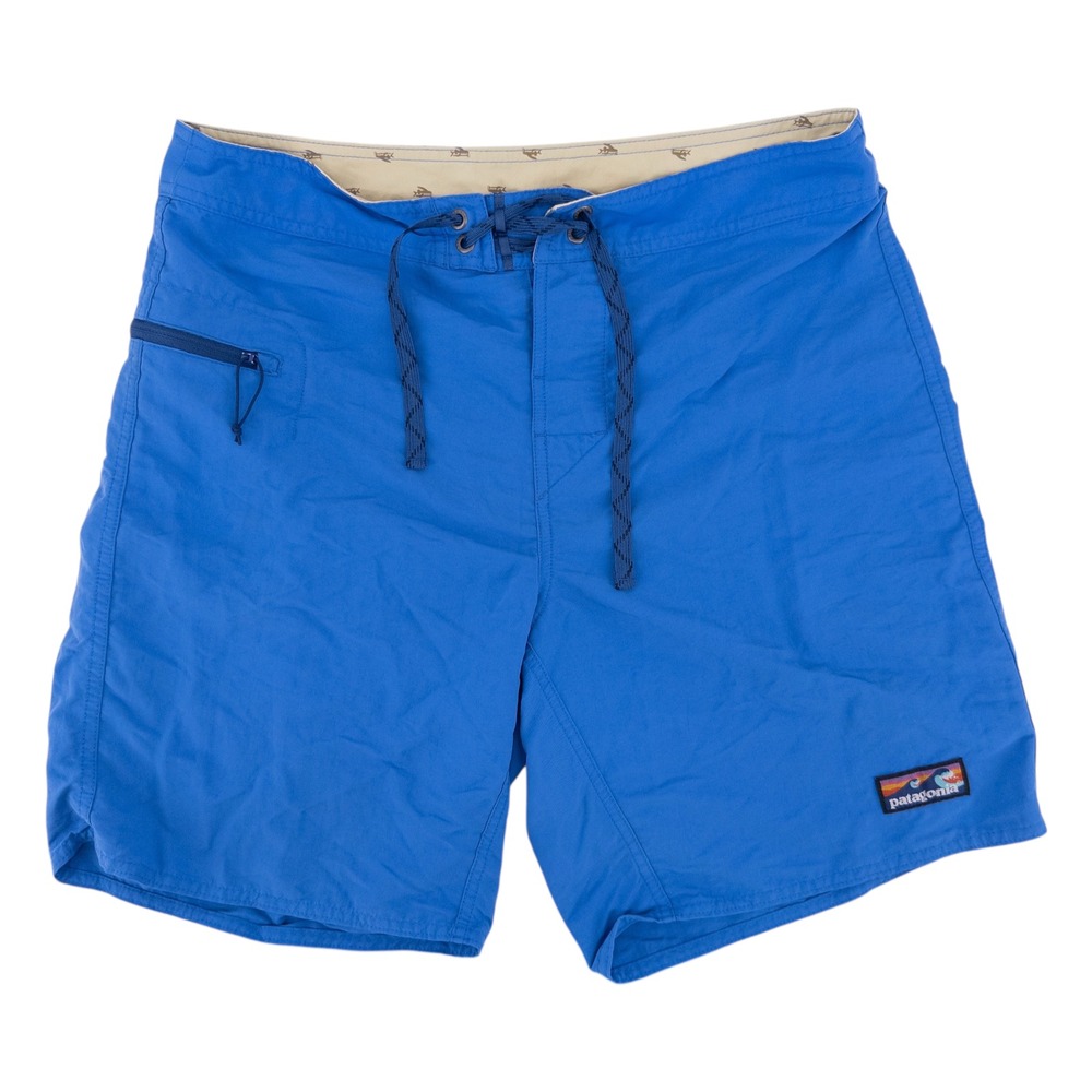 Patagonia Men's Size 32 Wavefarer Board Shorts‎ Blue Hip Pocket Style 86622